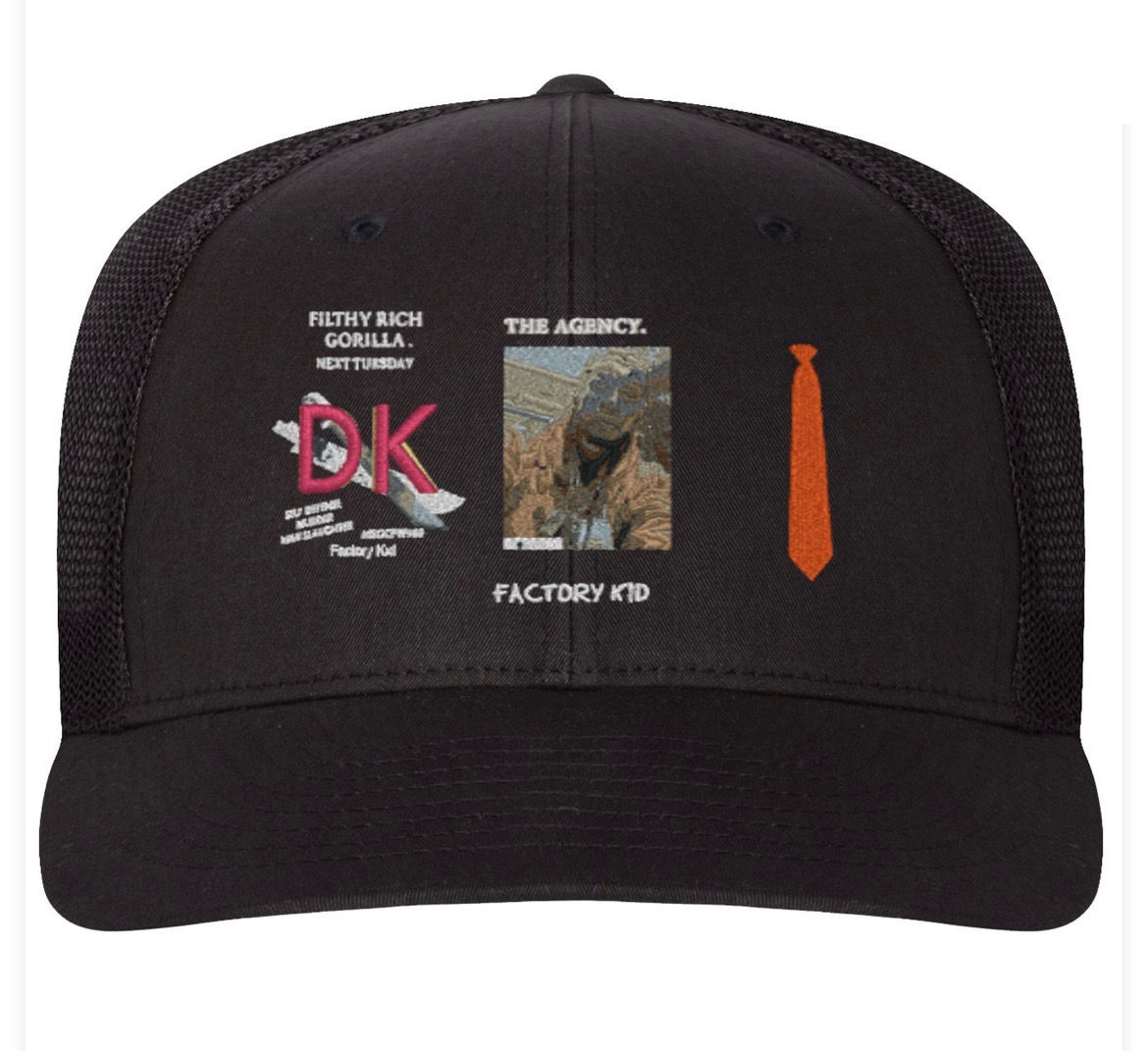 Filthy Rich Gorilla Clothing - The Agency hat