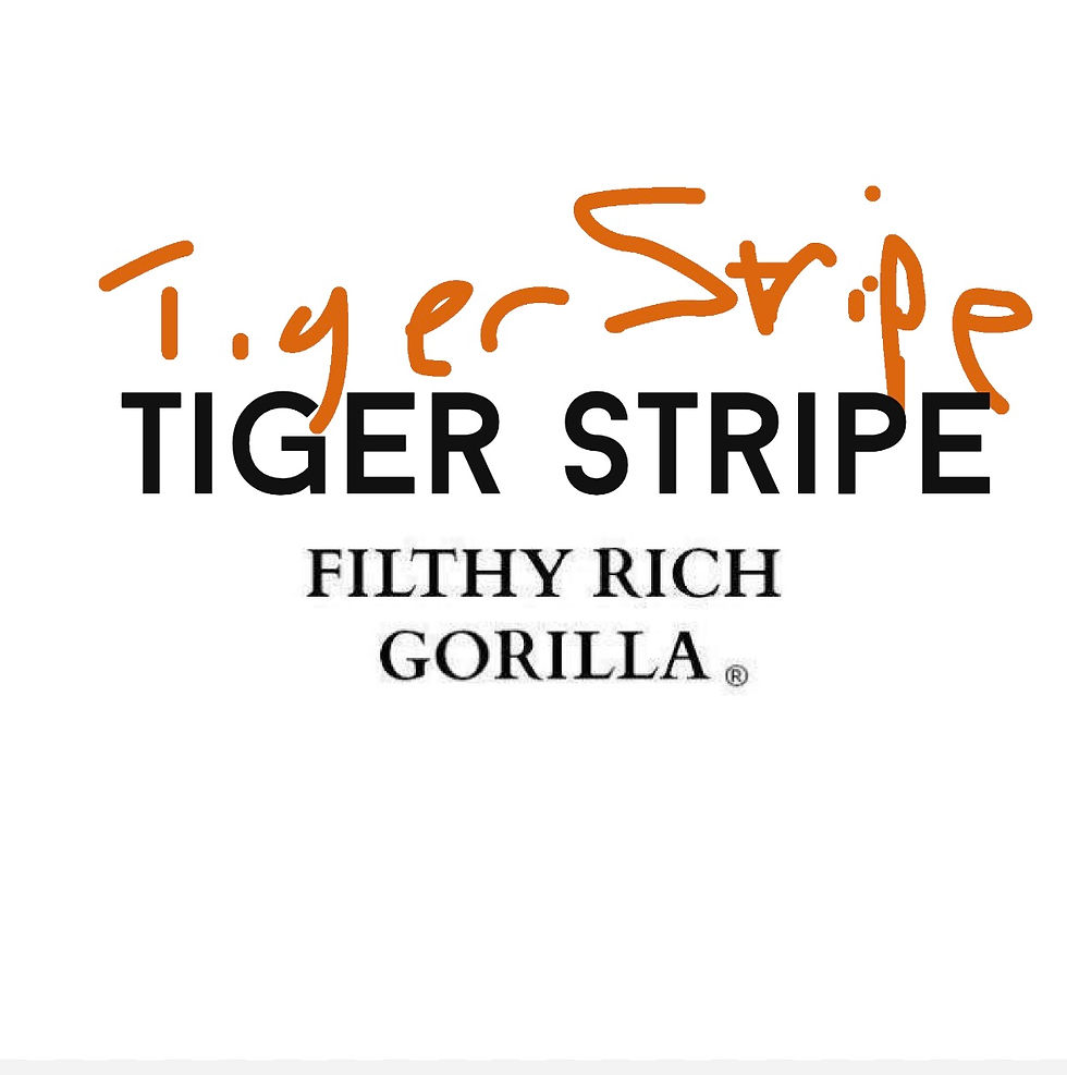 Thumbnail: Tiger Stripe x Filthy Rich Gorilla hoodie