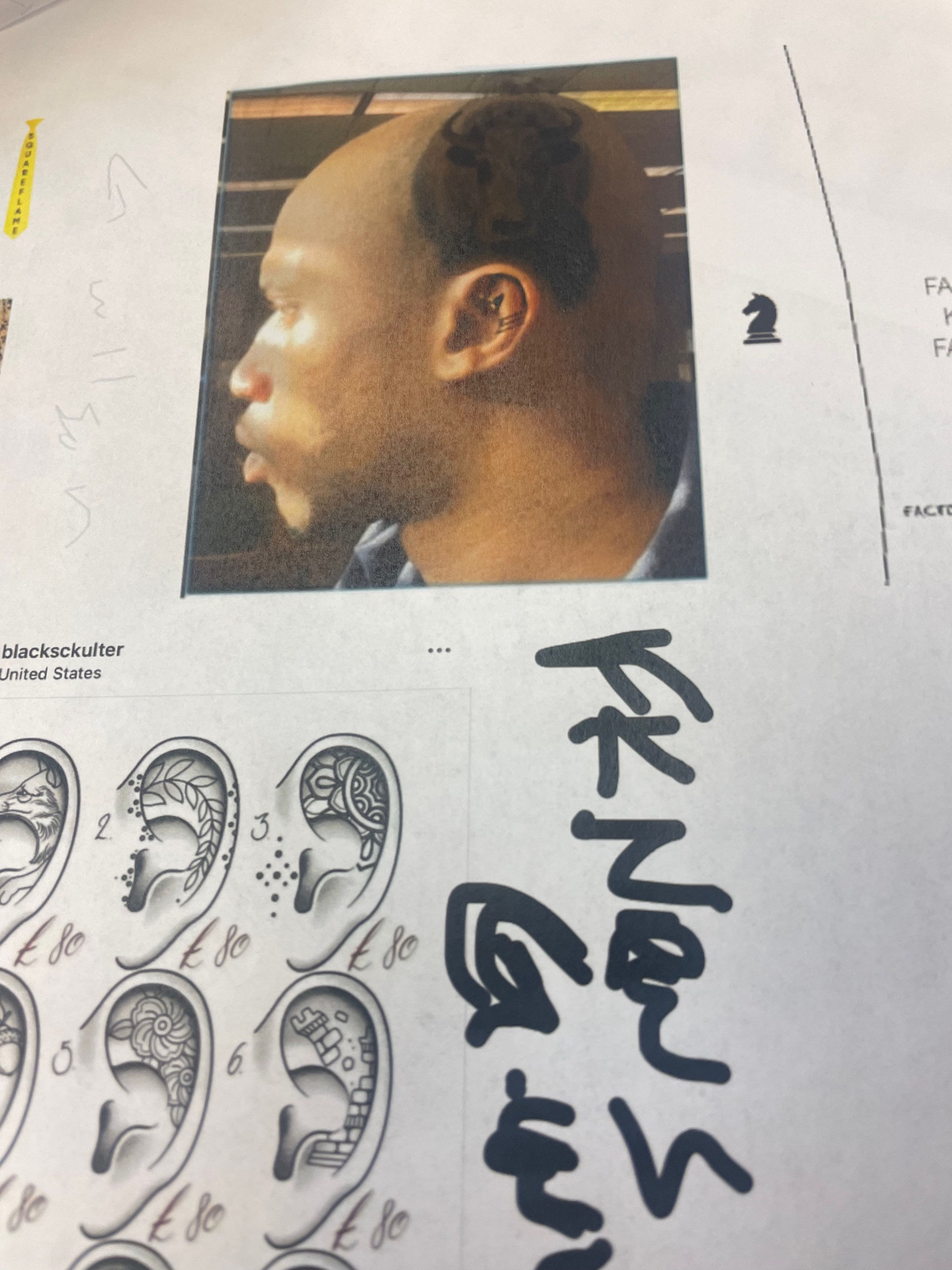 Factory Kid x tattoo ideas via G. Wilson @MikeSteedGang via Factory Kid News