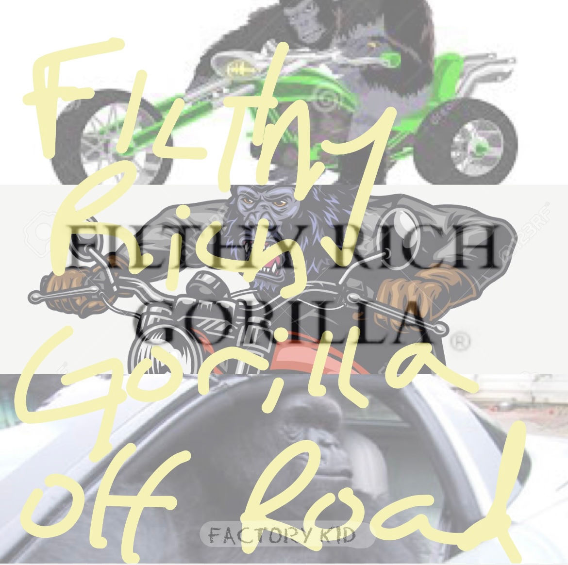 Filthy Rich Gorilla x OFF ROAD .. new add on to Filthy Rich Gorilla.. via Factor