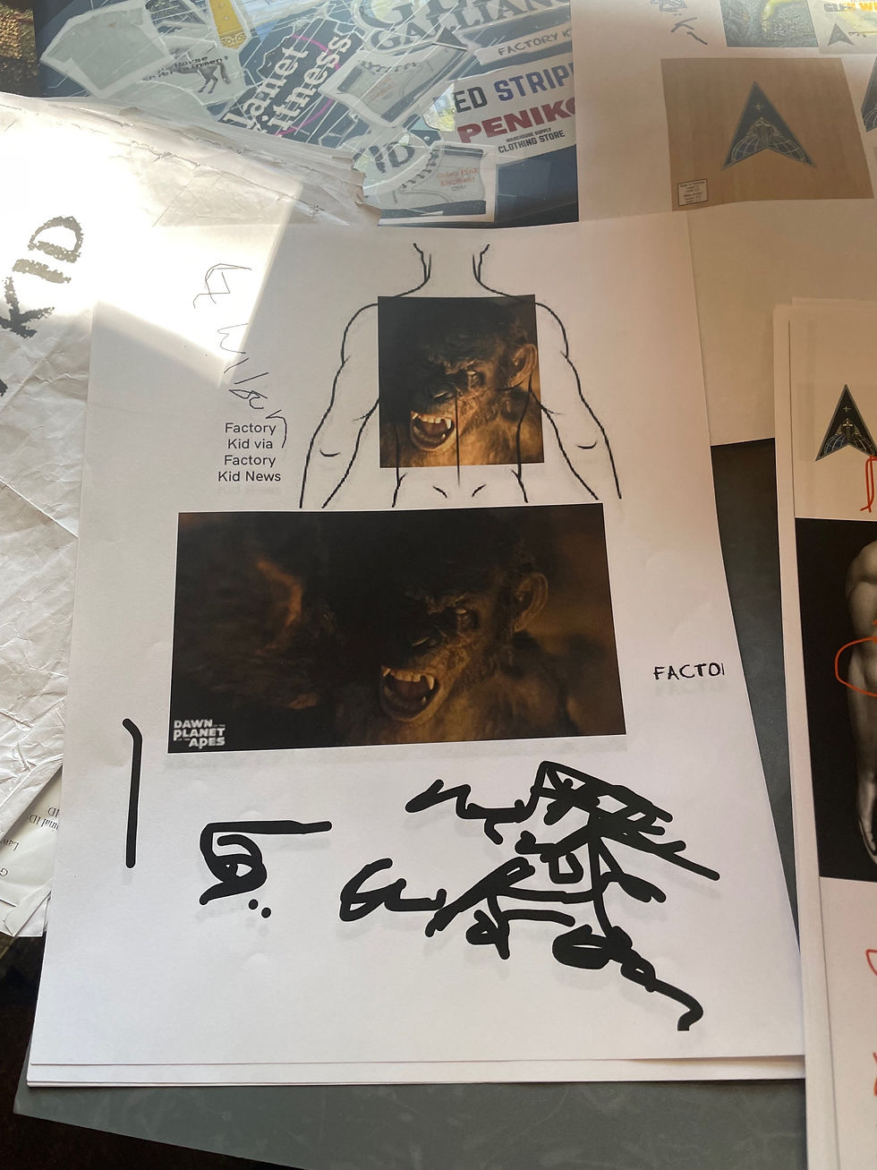 Thumbnail: Factory Kid x tattoo planning via back tattoo per G. Wilson @gbwill91 via Factor