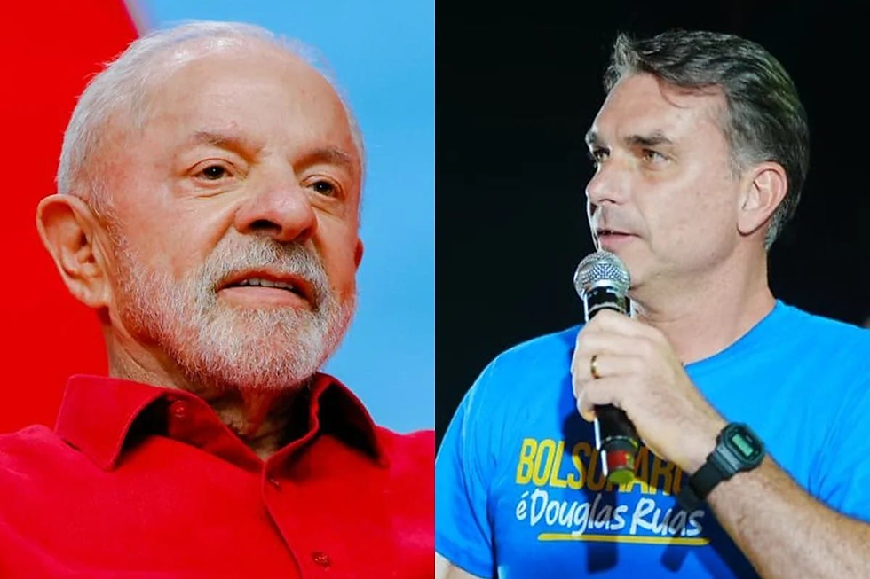 VEJA DATAS DAS PRÓXIMAS QUAEST E DATAFOLHA SOBRE FLÁVIO E LULA NO 2° TURNO