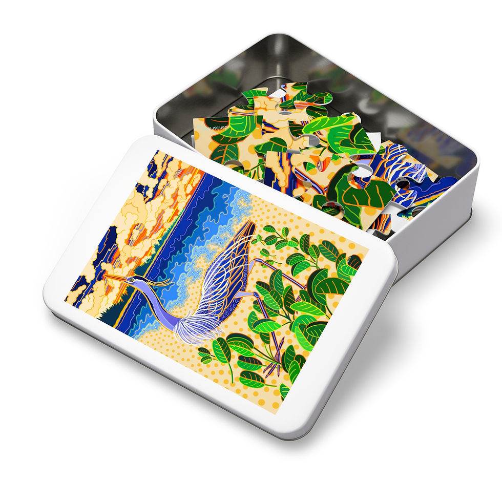 Thumbnail: Great Blue Heron Jigsaw Puzzle