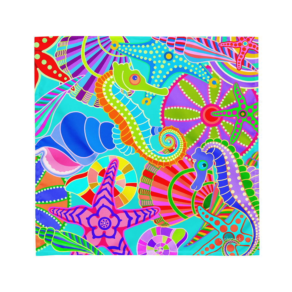 Thumbnail: beachcomber on sky  bandana