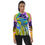 Thumbnail: Beachlife Abstract on Jet Women's Rash Guard