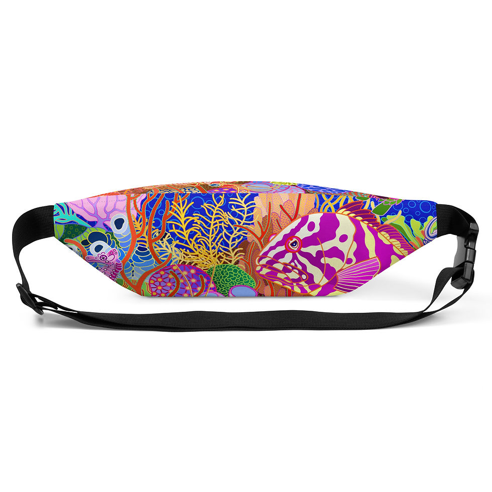 Thumbnail: Dolphin's Wake Fanny Pack