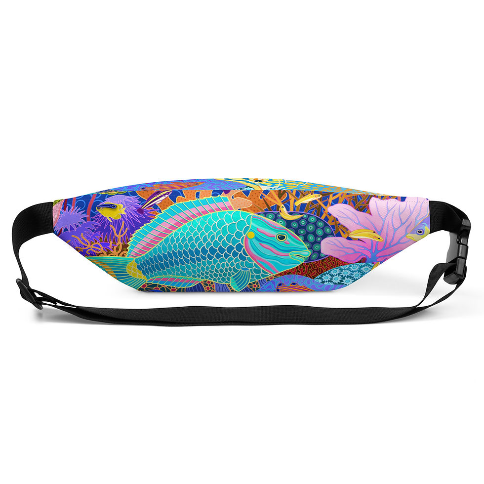Thumbnail: Parrotfish Party Fanny Pack