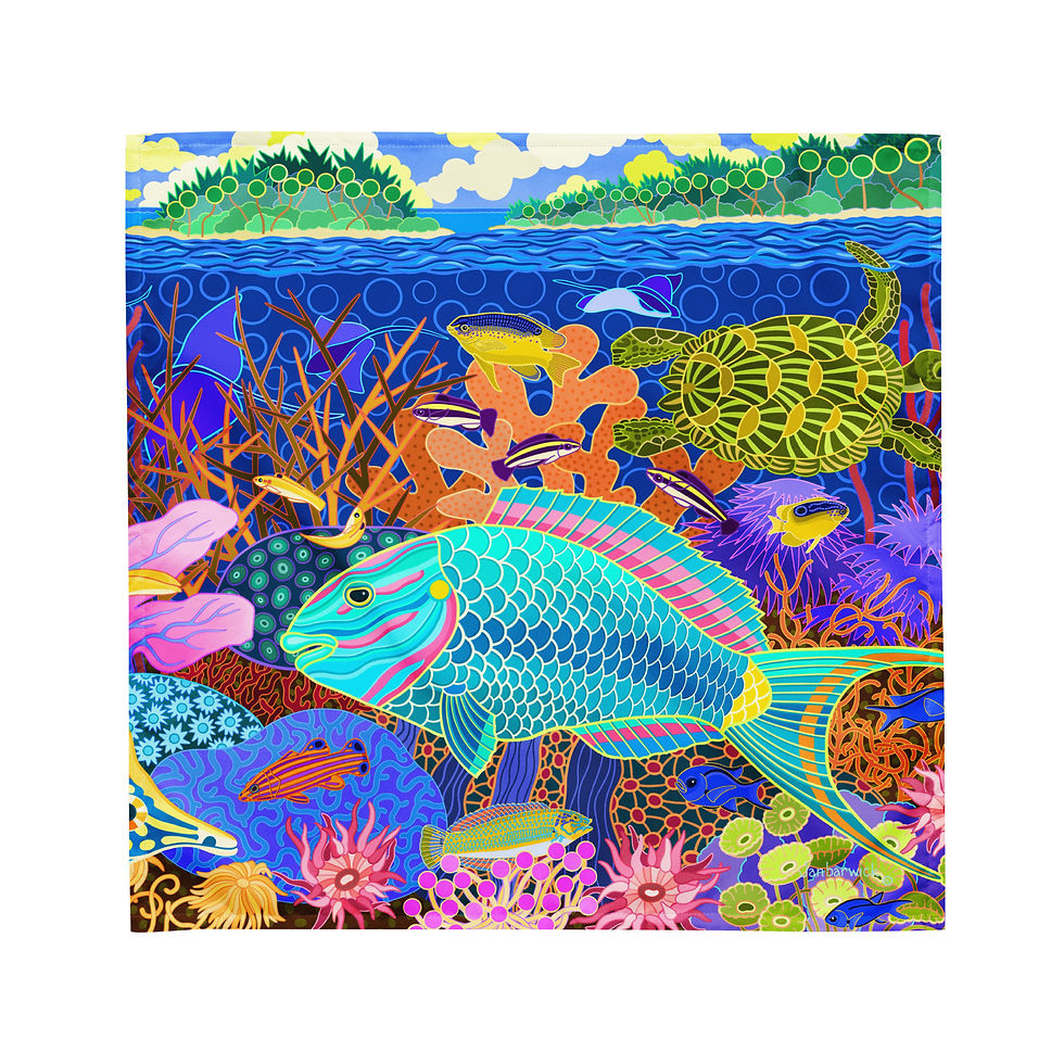 Thumbnail: Parrotfish Party bandana