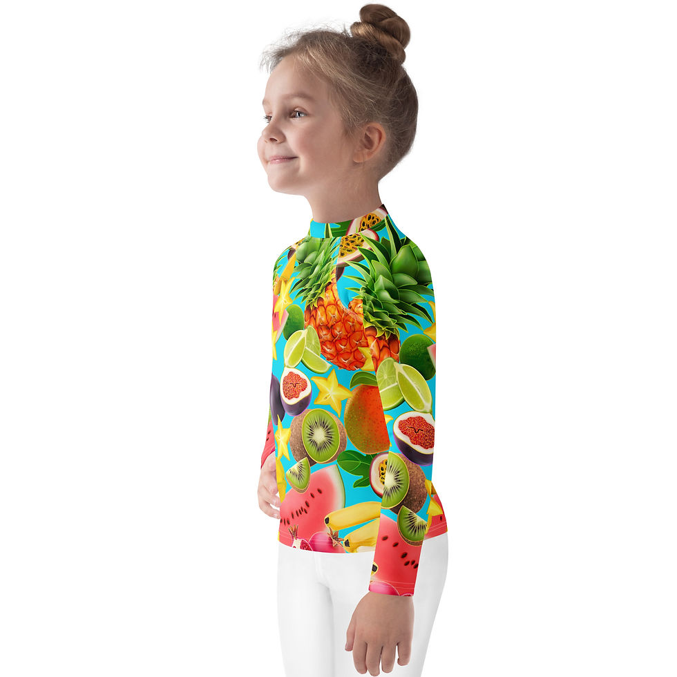 Thumbnail: Fruit Salad on Sky Kids Rash Guard
