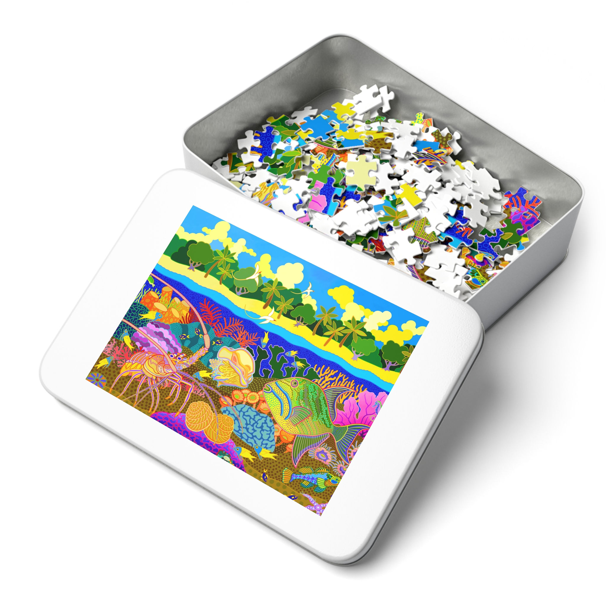 Aquatic Fusion Jigsaw Puzzle