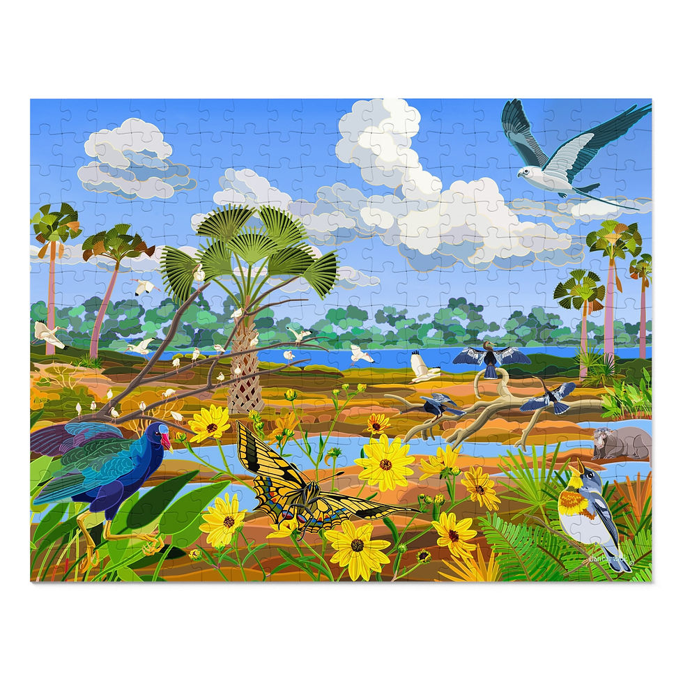 Thumbnail: Summer on the Everglades Jigsaw Puzzle 