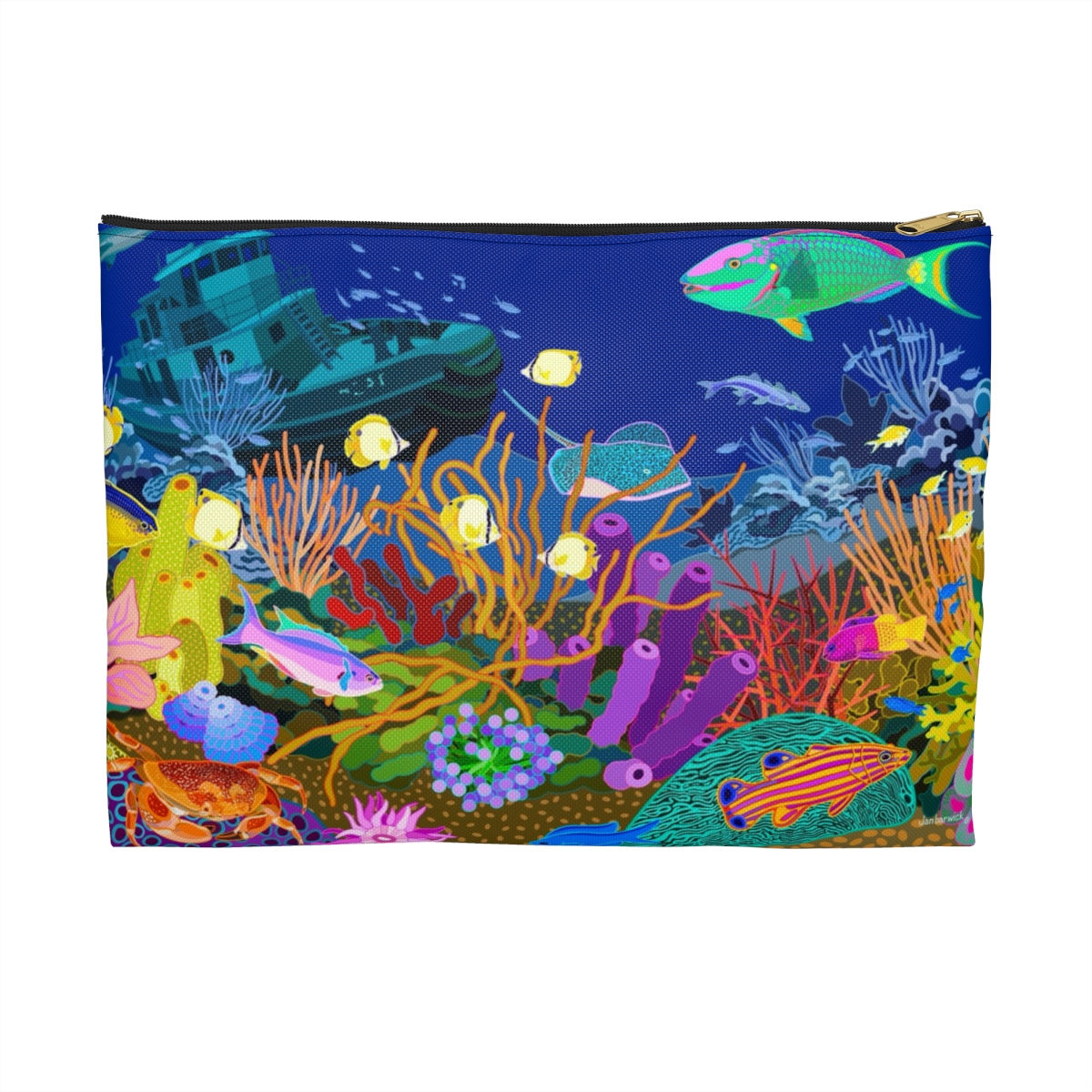 The Pat, Wreck Alley, BVI Accessory Pouch