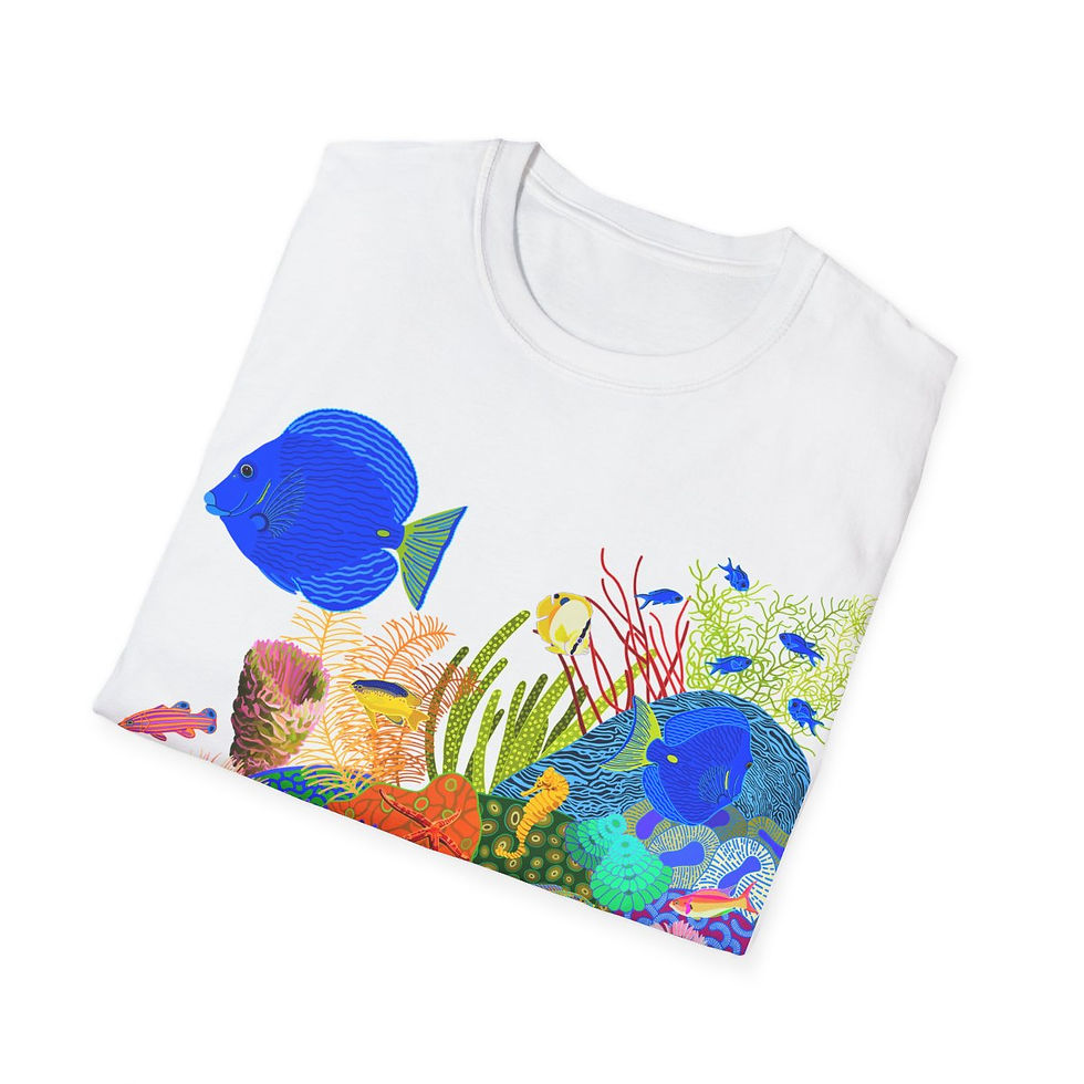 Thumbnail: Beachlife Reef Unisex Softstyle T-Shirt