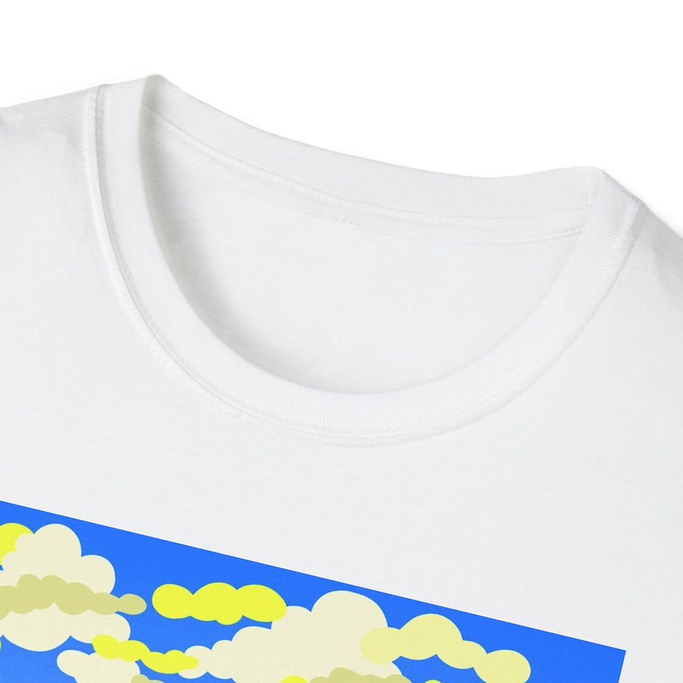 The Baths, Virgin Gorda, BVI on White Unisex Softstyle T-Shirt