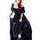 Thumbnail: Black Wedding / Gothic / Victorian / Steampunk  Dress Gown, Sample, Size 10, REA