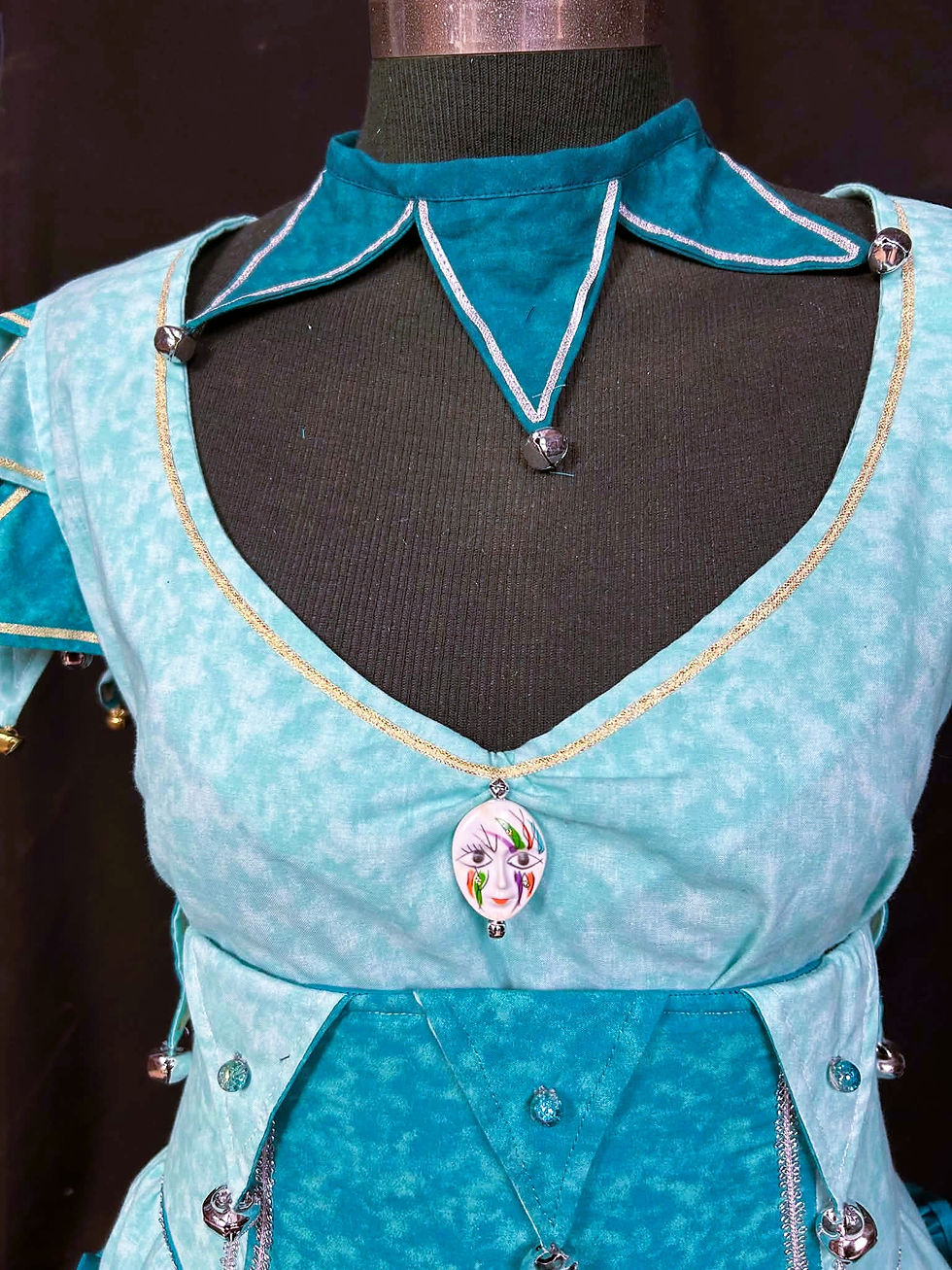 Thumbnail: LADIES' JESTER Costume - Size XL