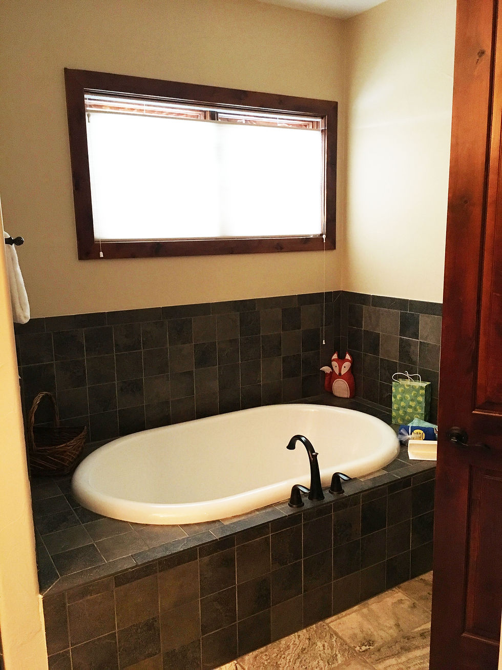 Modern Breckenridge Mountain Home Bathro