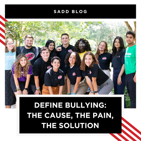 Define Bullying: The Cause, the Pain, the Solution