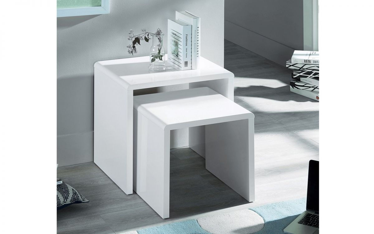 Manhattan High Gloss Nest of Tables - RRP £100