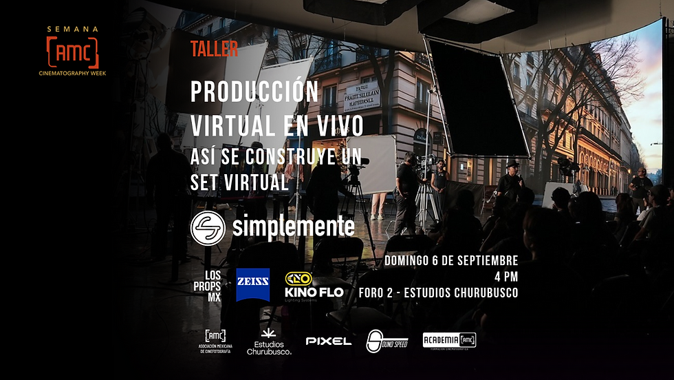 Producción Virtual en Vivo: Así es una filmación de principio a fin