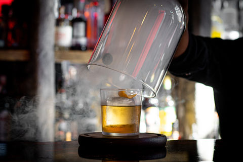 PB Old Fashioned - a smoky twist on the classic