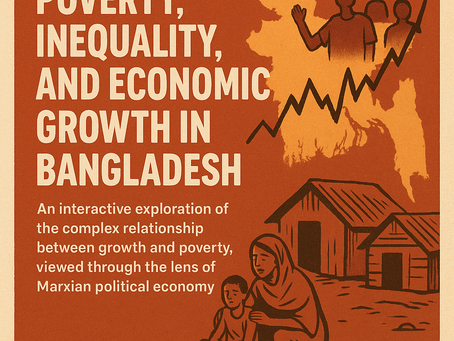 Poverty, Inequality, and Economic Growth in Bangladesh