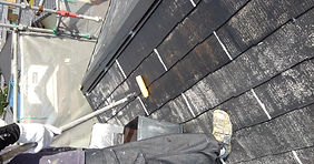 蒲郡市 アパートS様 カラーベスト下塗り塗装②