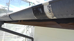 蒲郡市 アパートS様 付帯部 樋・鼻隠し塗装①