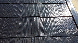 蒲郡市 アパートS様 カラーベスト上塗り塗装④