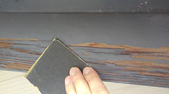 蒲郡市 アパートS様 付帯部 樋・鼻隠し塗装②