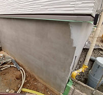 西尾市　M様新設基礎部塗①