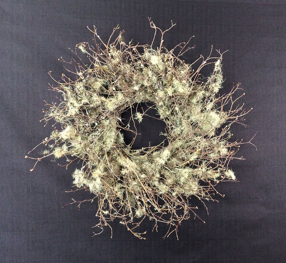 Thumbnail: Elegant, Lichen Branch Wreath