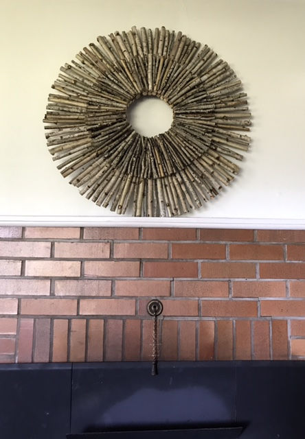 Thumbnail: Birch Wreath, Small Wreath, Door Size Wreath, Large Wreath, Natural Decor, Dried