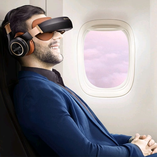 Thumbnail: ROYOLE MOON FOLDABLE 3D VIRTUAL MOBILE THEATRE HEADSET