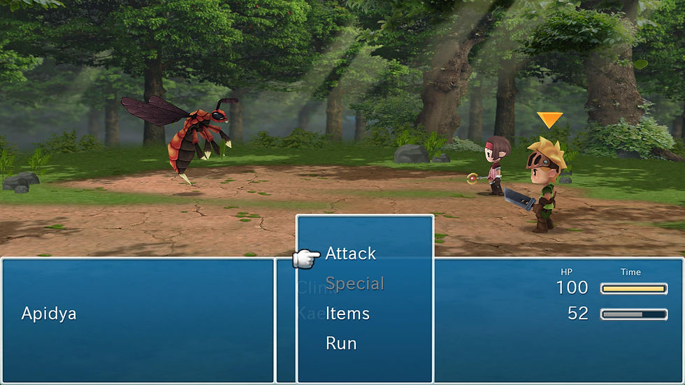 Partying with not-Aerith.