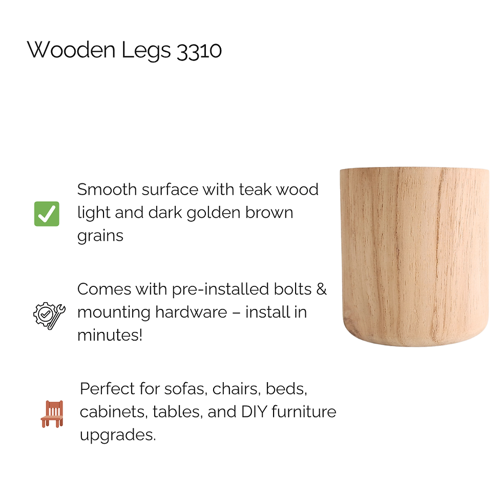 Thumbnail: Wooden Sofa Leg and Furniture Leg | Wooden Legs Art 3310