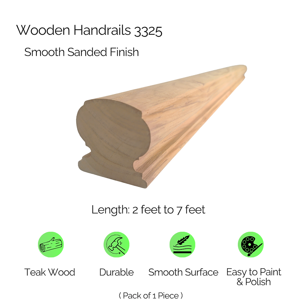 Thumbnail: Wooden Handrails 3325