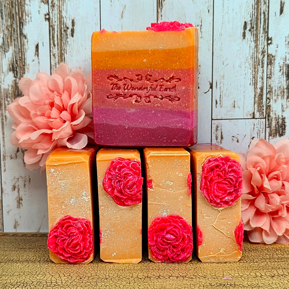 Thumbnail: Orange Blossom Bar Cold Processed Handmade Vegan Soap Bar