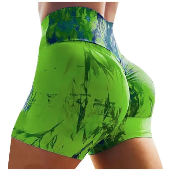 Thumbnail: Ladies Tie-Dye Printed Shorts