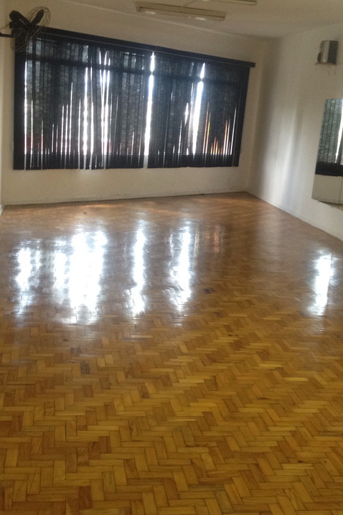 Sala do curso de teatro
