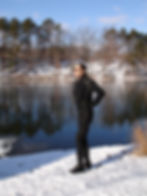 Snow and Lake Quinsigamond II