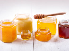 Jars of honey