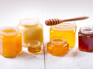 Jars of honey