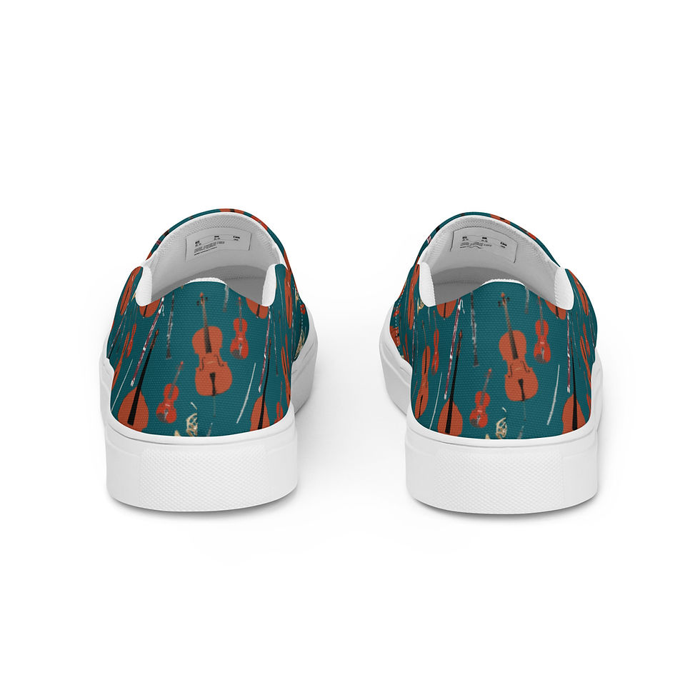 Thumbnail: Orchestra Men’s Slip-On Canvas Shoes