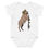 Thumbnail: Aries Ram Basset Horn Baby jersey bodysuit