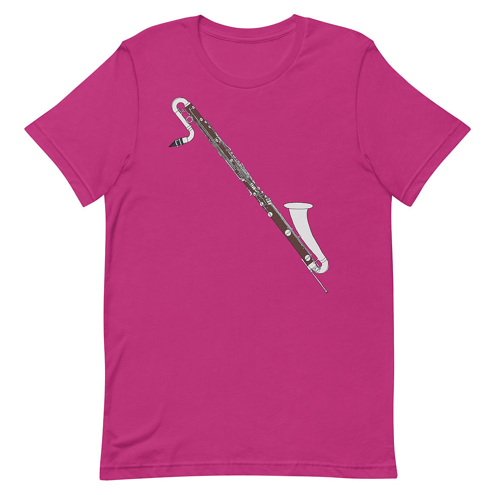 Thumbnail: Contralto Clarinet Unisex t-shirt