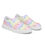 Thumbnail: Rainbow Music Notes & Symbols Men’s Slip-On Canvas Shoes