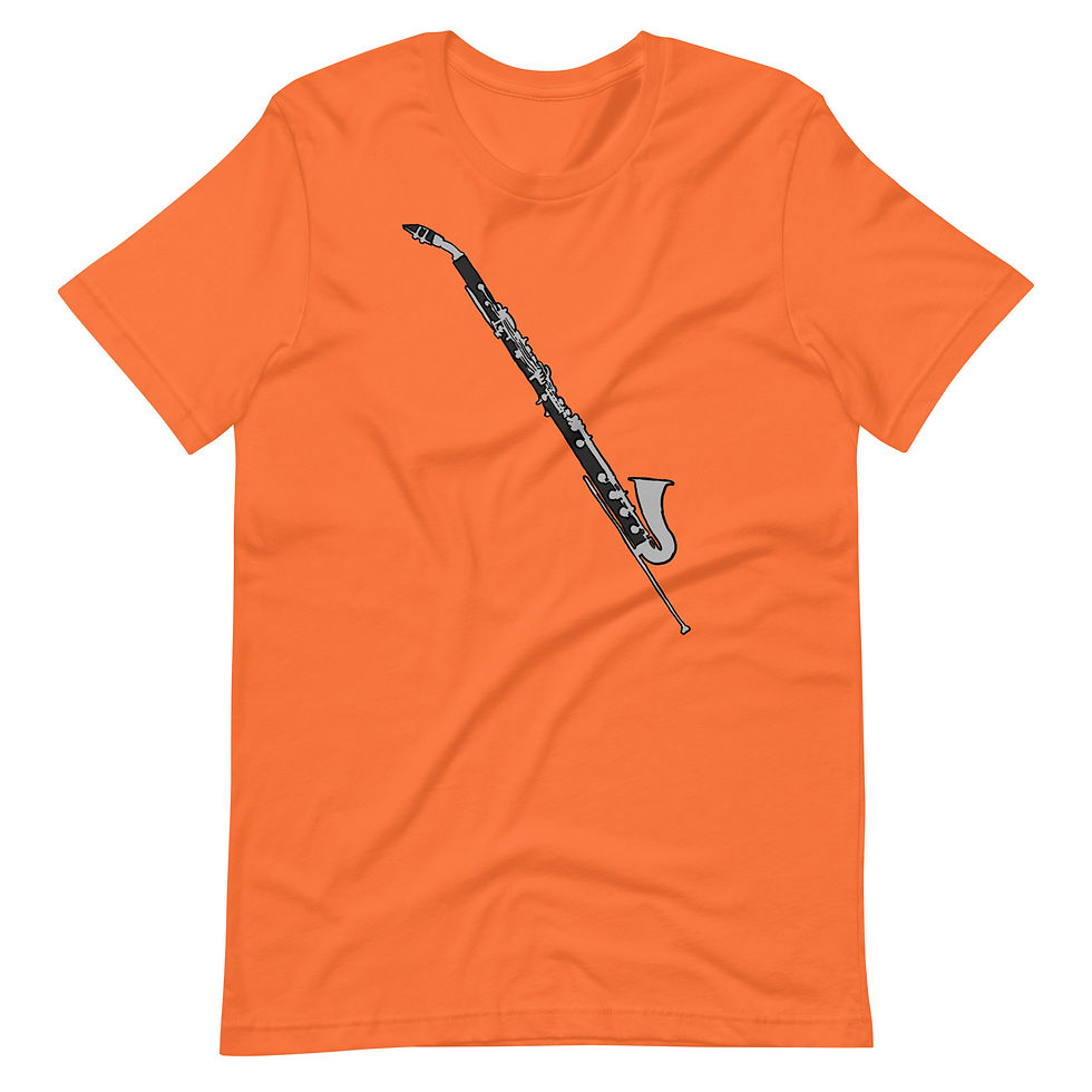 Thumbnail: Basset Horn Unisex t-shirt