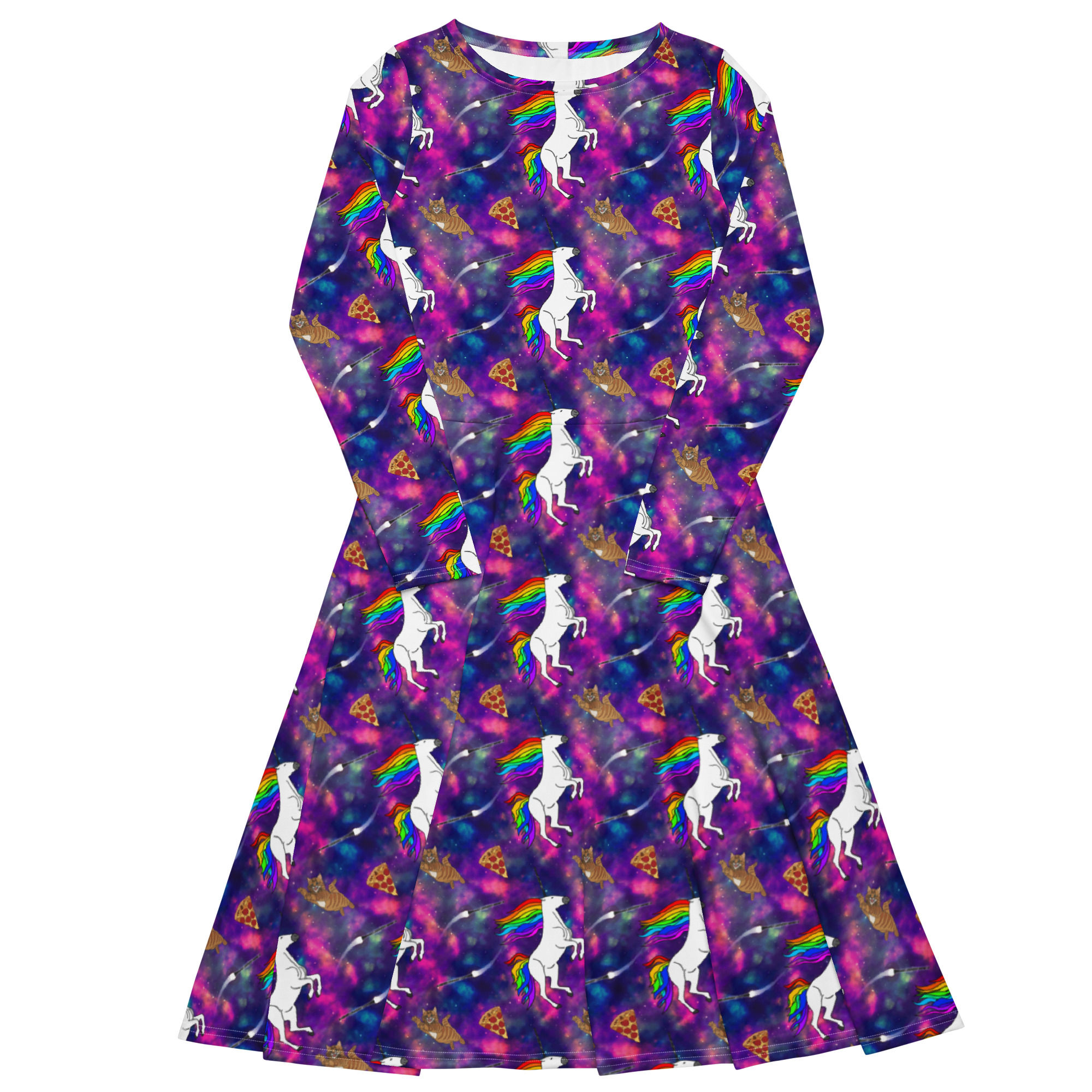 The Natalie Long Sleeve Midi Dress