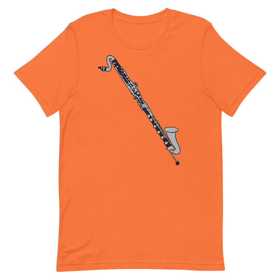 Thumbnail: Bass Clarinet Unisex t-shirt